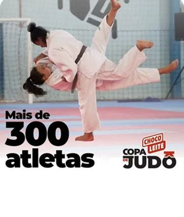 Choco Leite em 2018: É realizada a primeira edição da Copa Choco Leite de Judô.